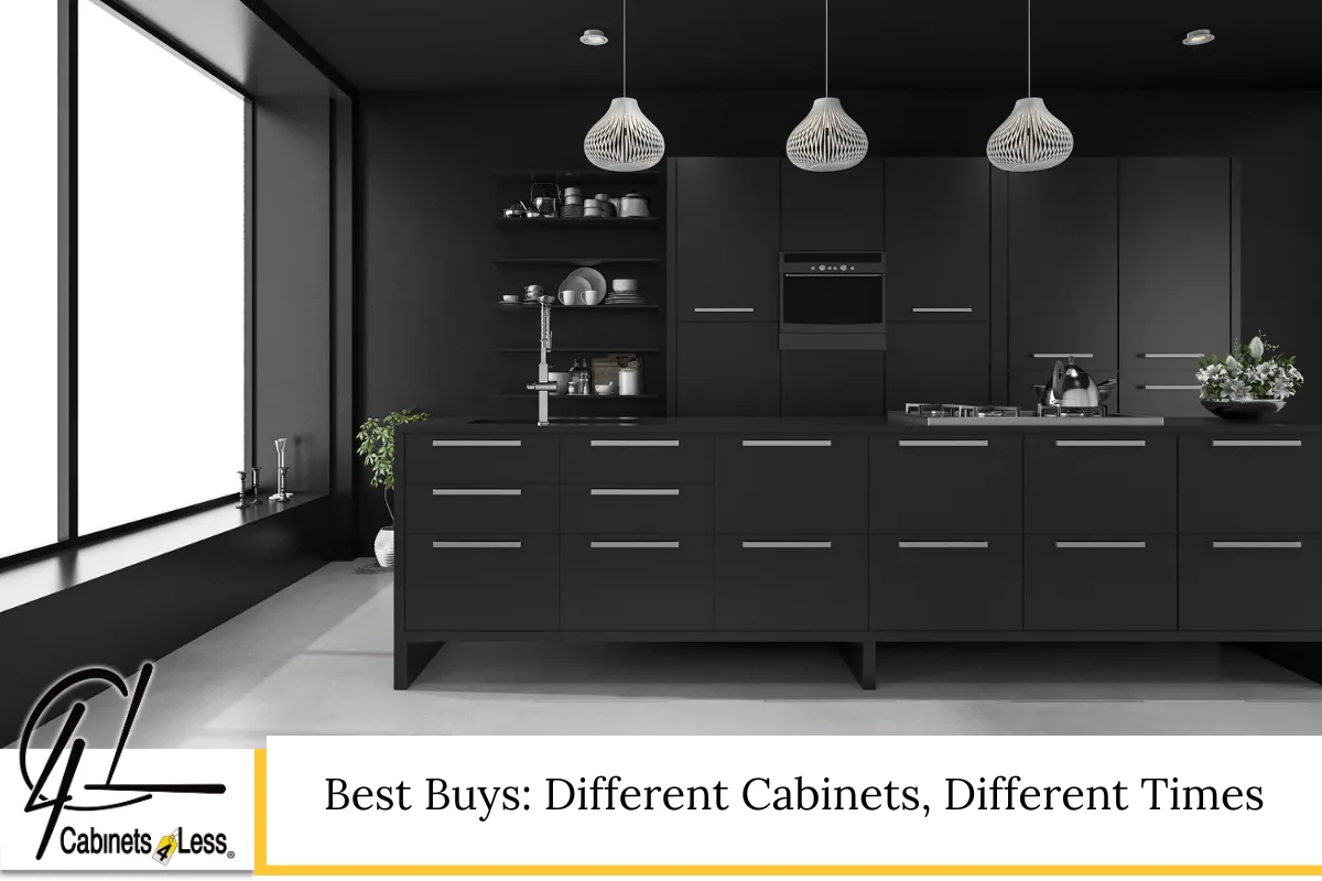 Best Buys Different Cabinets, Different Times