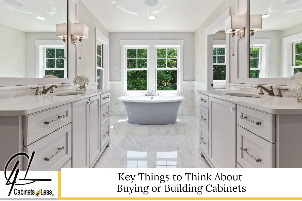 Key Things to Think About Buying or Building Cabinets