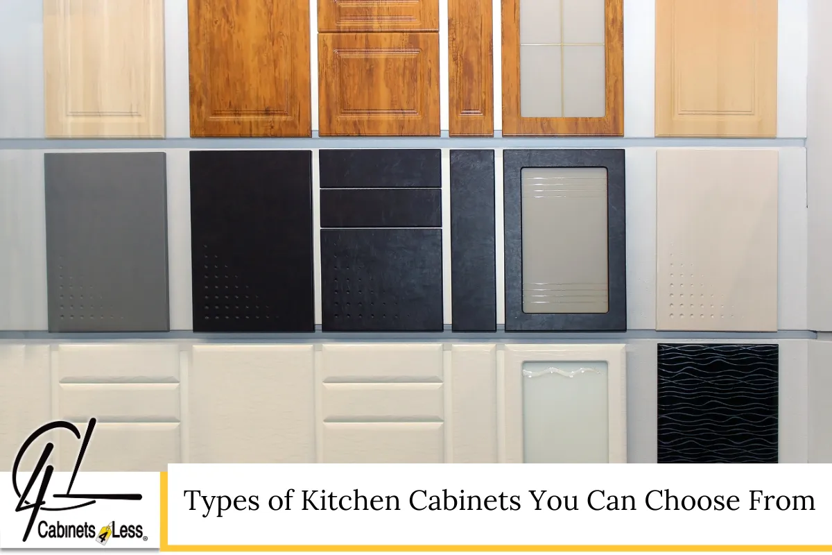 Types of Kitchen Cabinets You Can Choose From