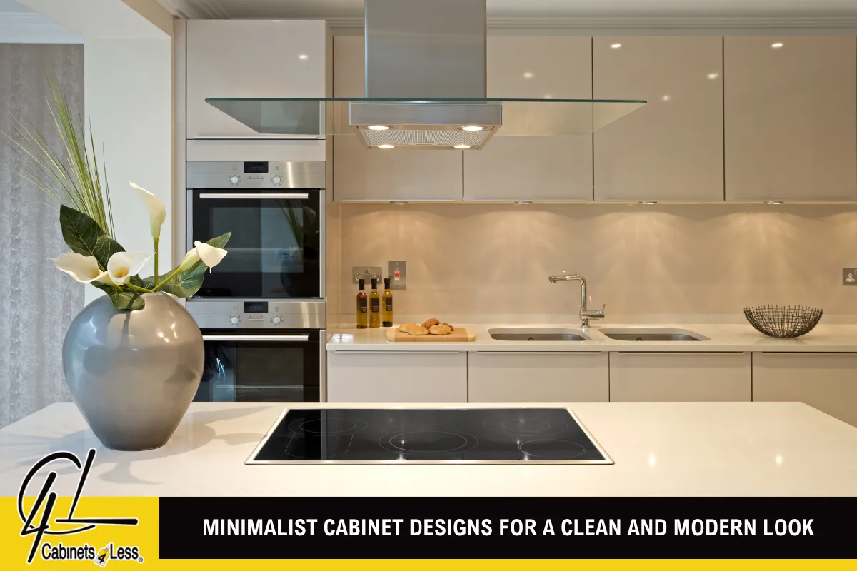 Minimalist Cabinet Designs for a Clean and Modern Look