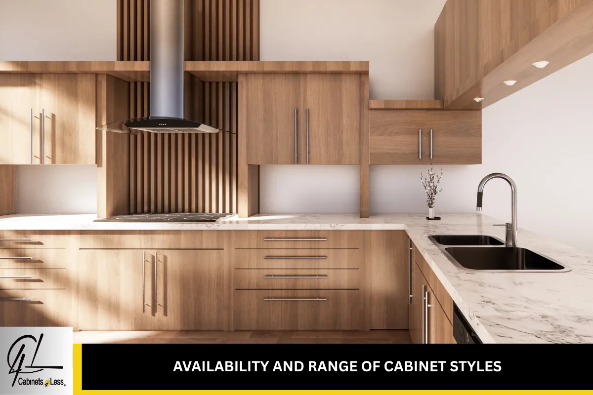 Availability and Range of Cabinet Styles