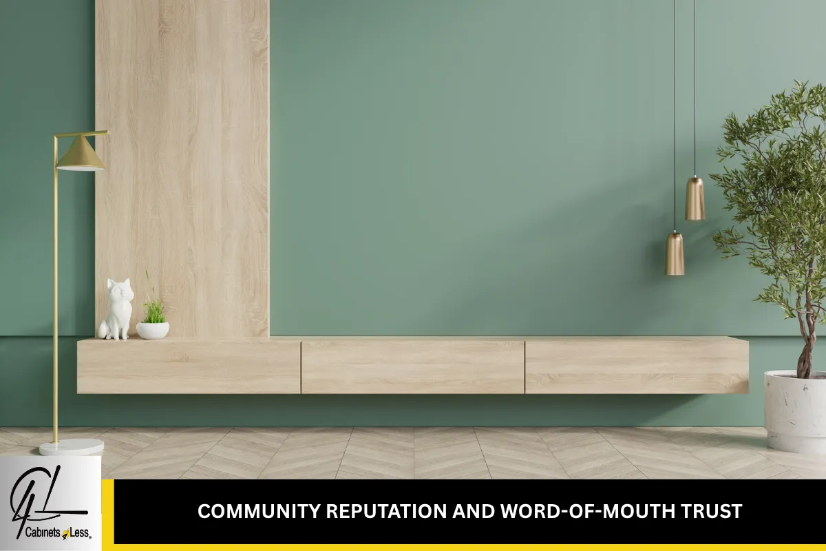 Community Reputation and Word-of-Mouth Trust