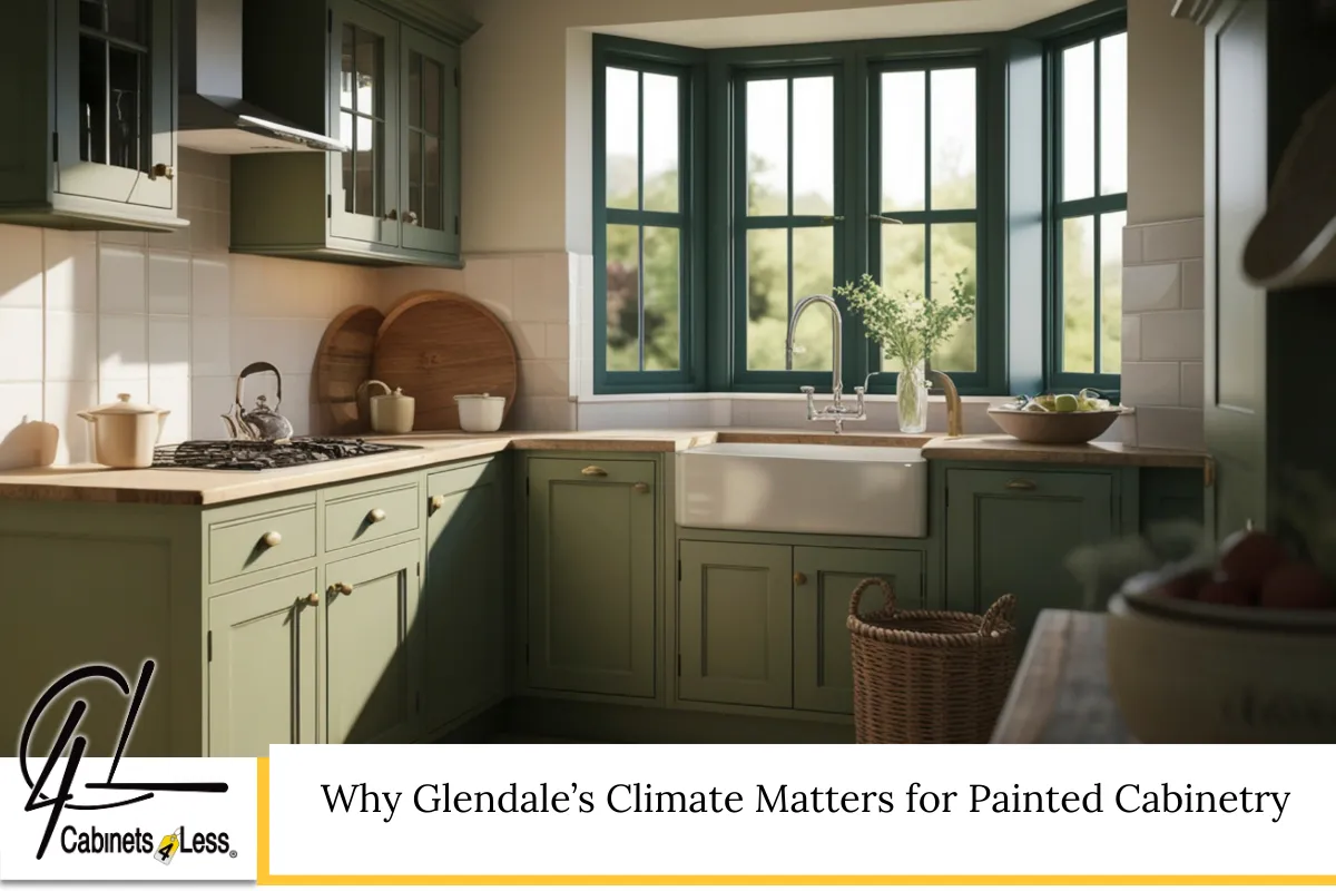 Why Glendale’s Climate Matters for Painted Cabinetry